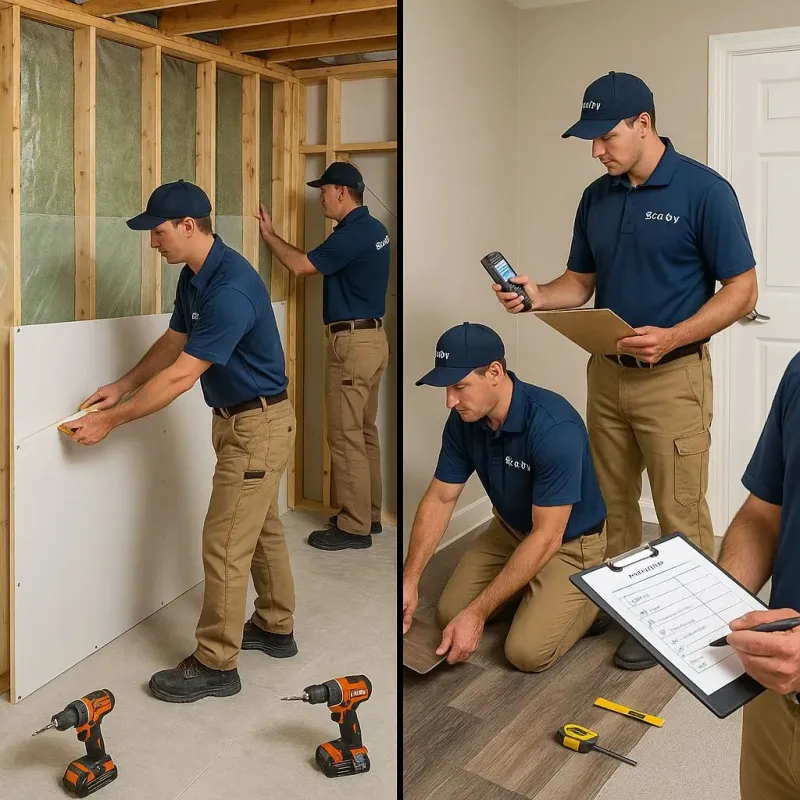 Repairs and Reconstruction process in Brices Creek, NC