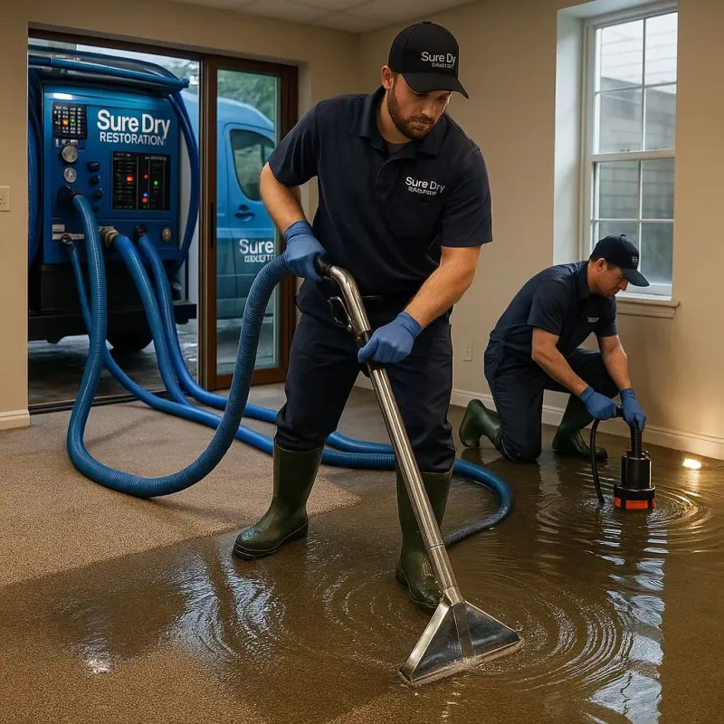 Water Extraction and Removal process in Brices Creek, NC